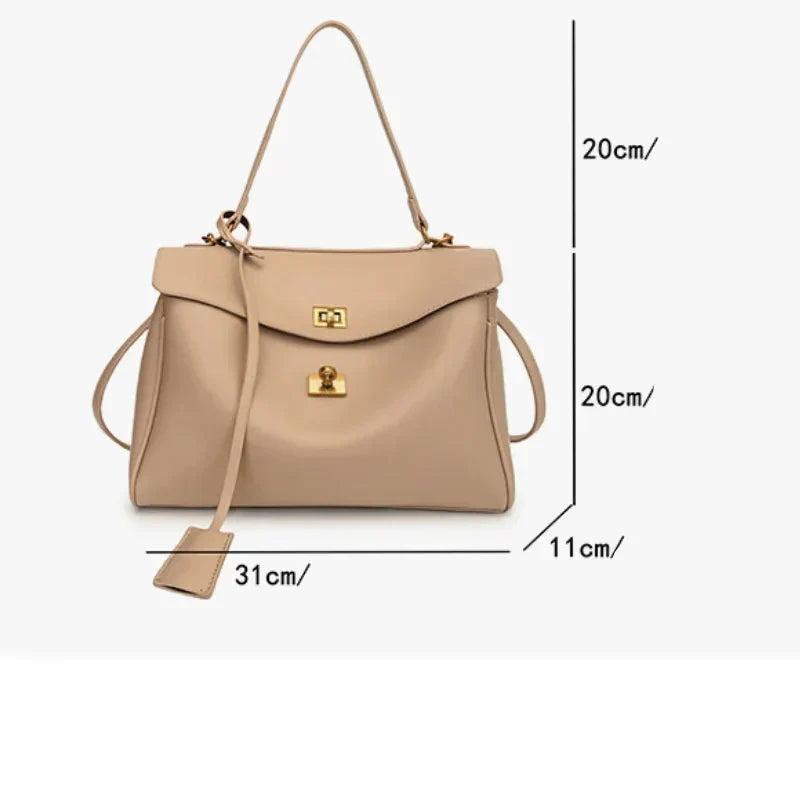 Leather Bag - Saphir