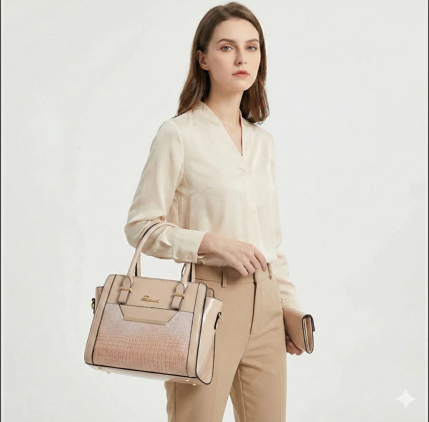 Bag and Wallet Kit in Leather - Cror