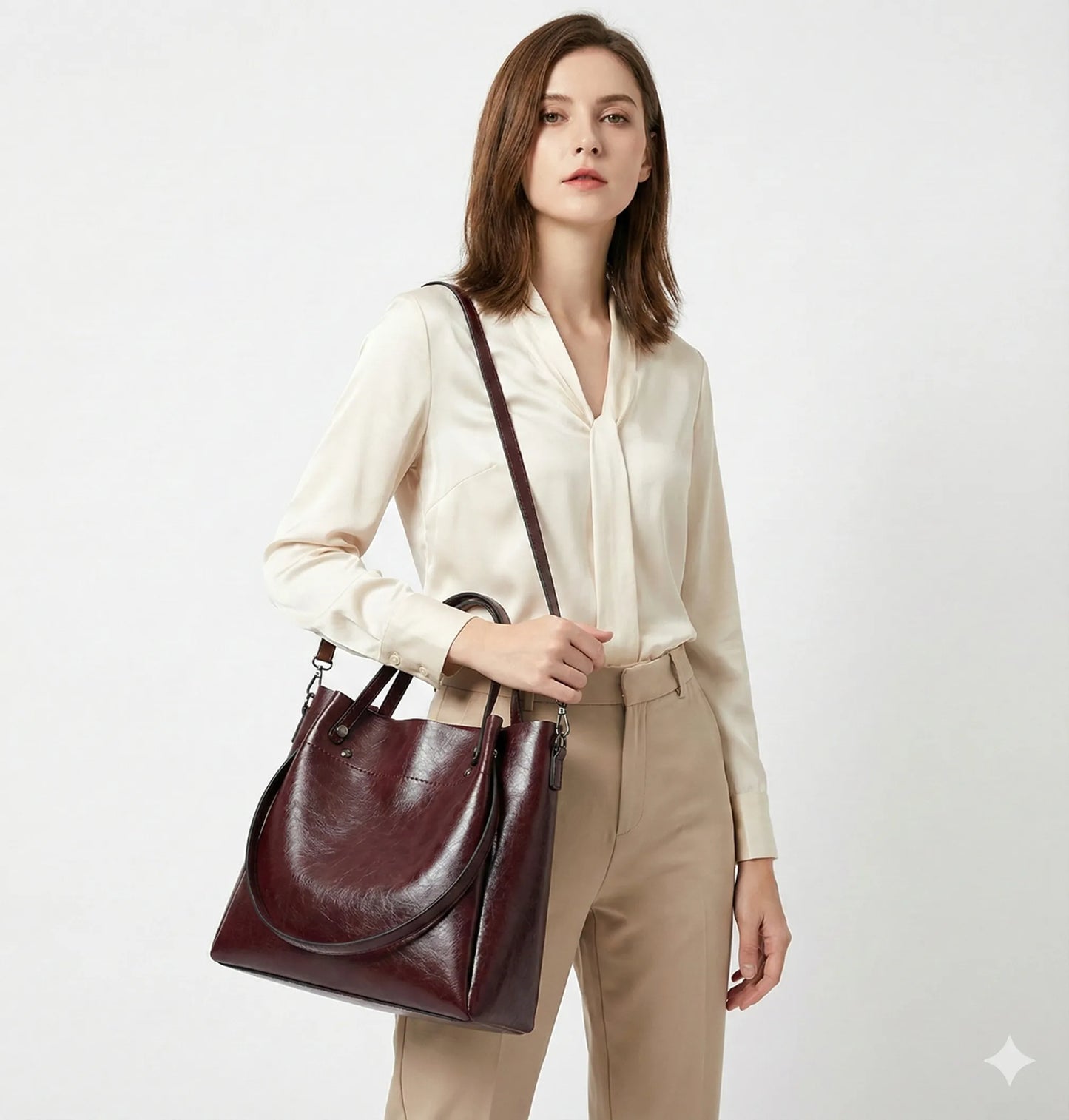Leather Bag - Maelis