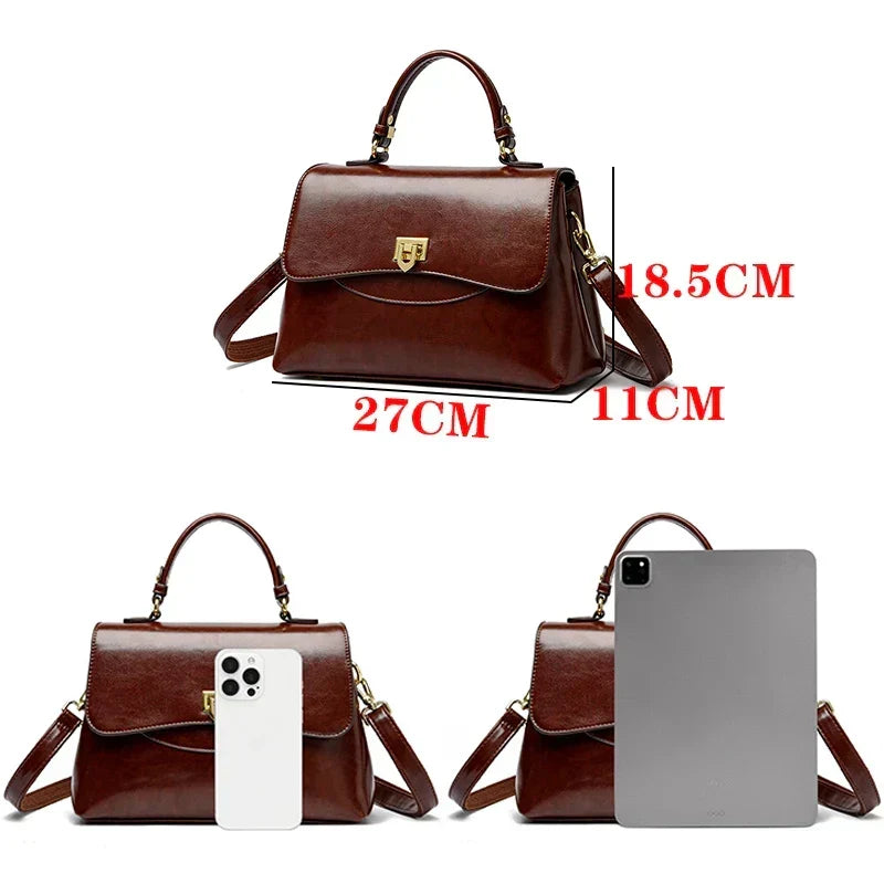 Leather Bag - Sienna