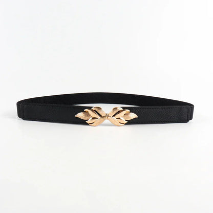 Women's Genuine Leather Belt with Elastic - Amour