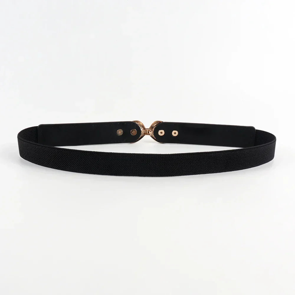 Women's Genuine Leather Belt with Elastic - Amour