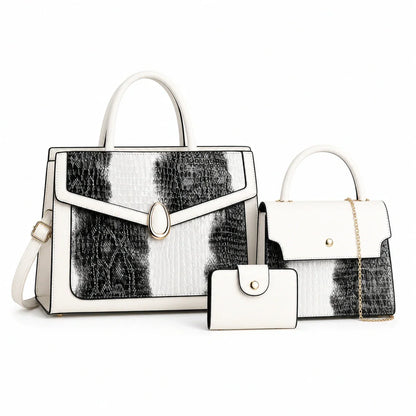 Leather Crossbody Bag Set - Kira