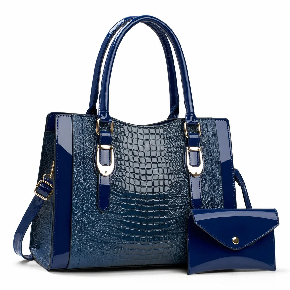 Leather Shoulder Bag Set - Vela