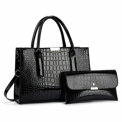 Leather Handbag Set - Mira