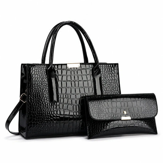 Leather Handbag Set - Mira