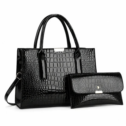 Leather Handbag Set - Mira