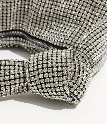 Fabiana Sparkle Baguette Bag