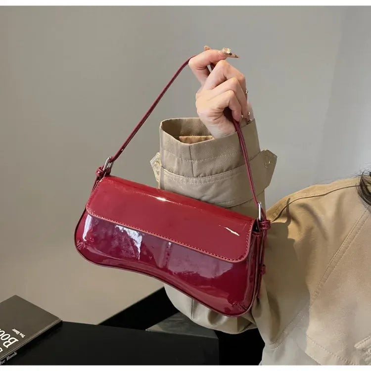 Leather Bag - Dahlia